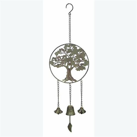 YOUNGS Family Tree Metal Laser Cut Windchime 73692